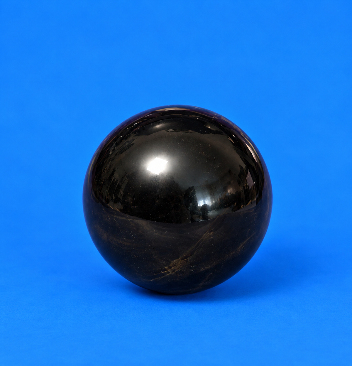 Golden Sheen Obsidian Sphere