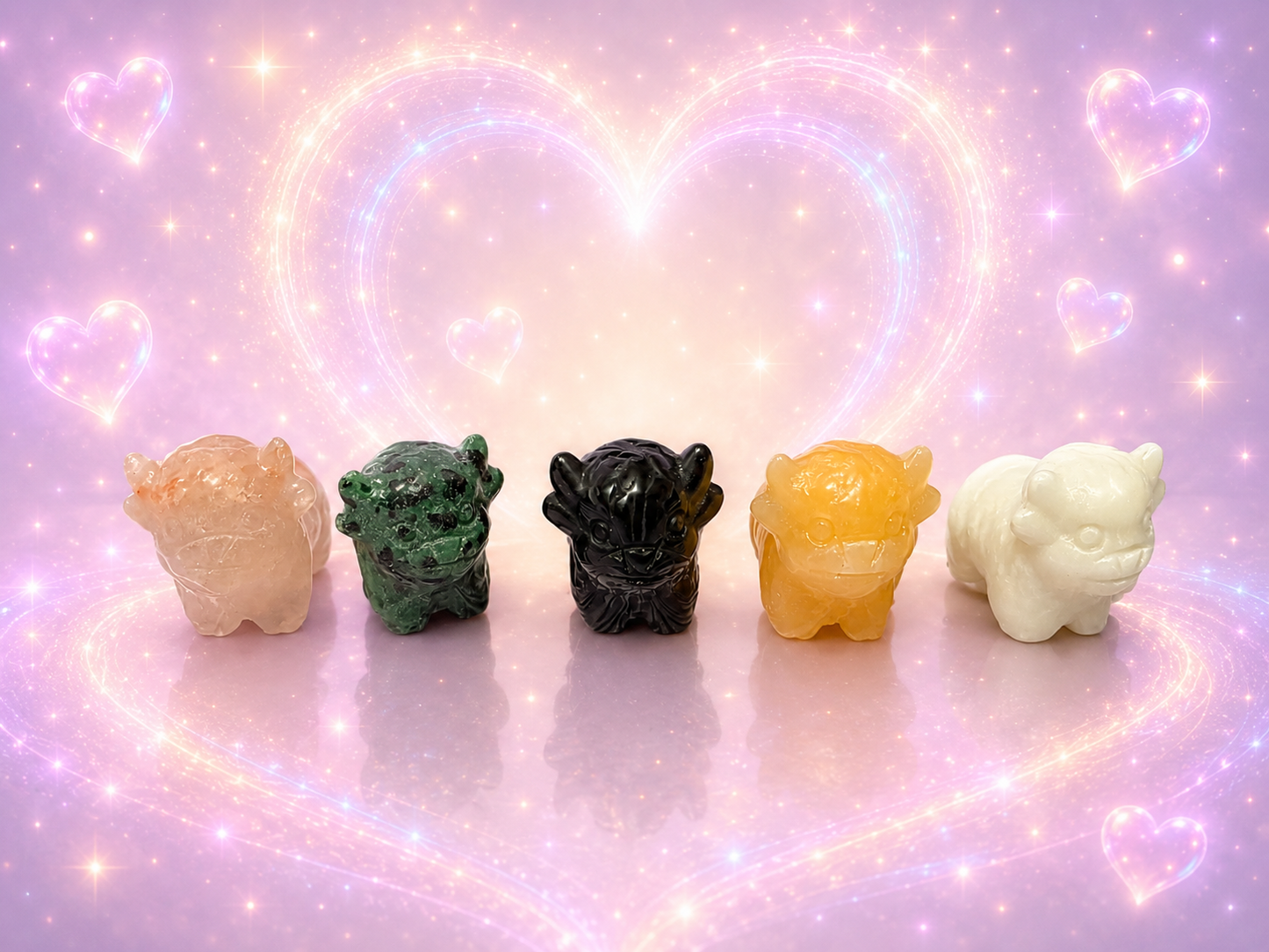 Assorted Crystals Highland Cow