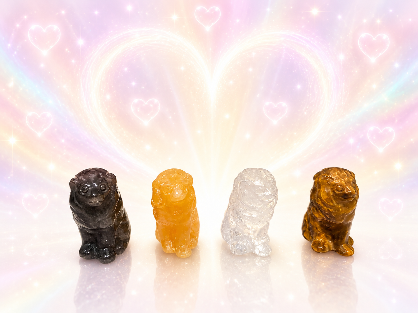 Assorted Crystals Lions
