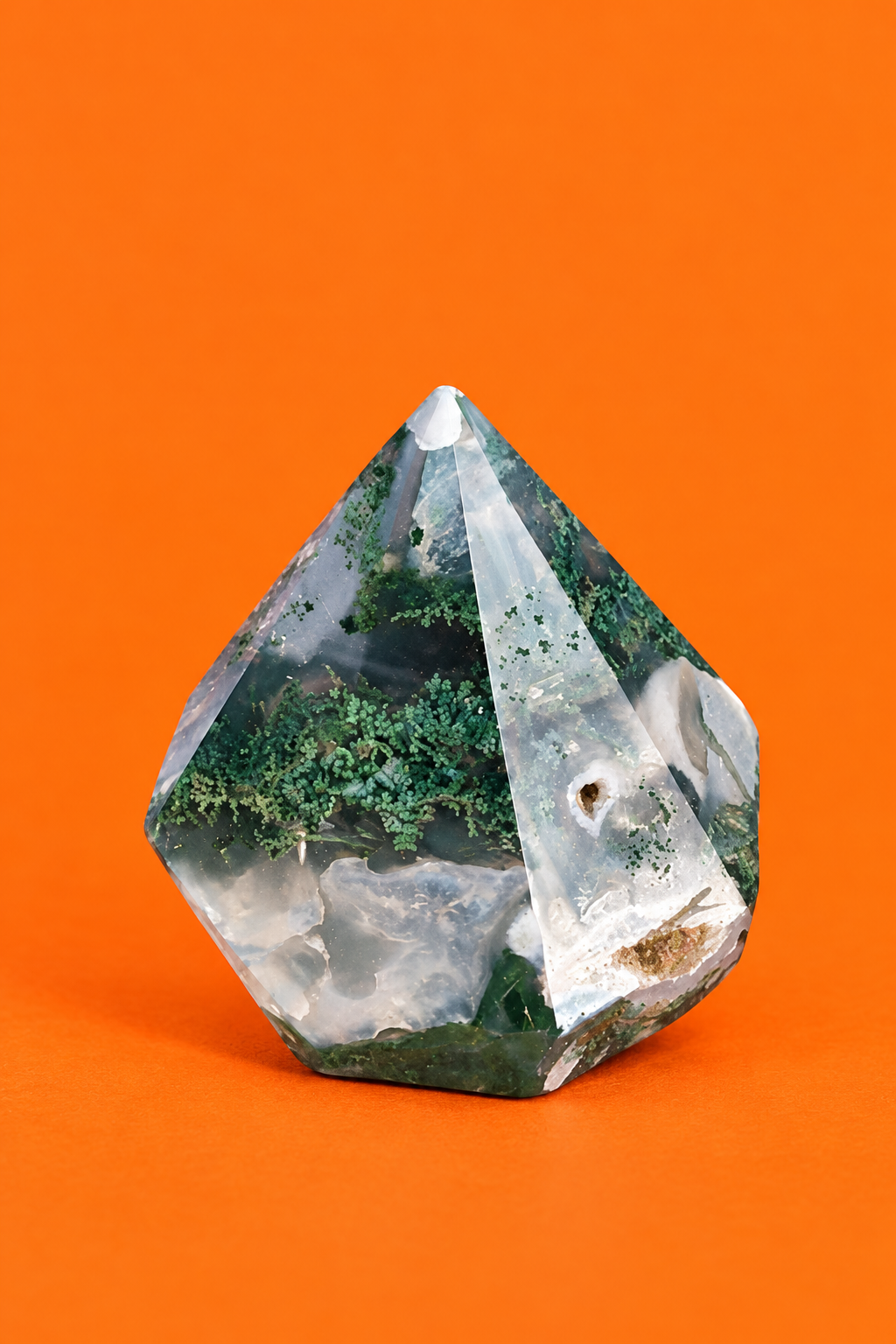 Moss Agate Diamond