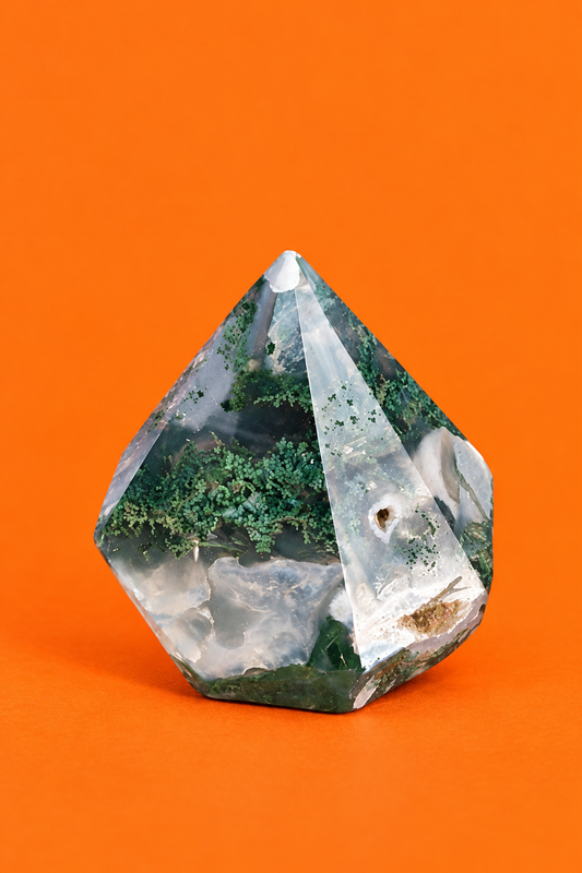 Moss Agate Diamond