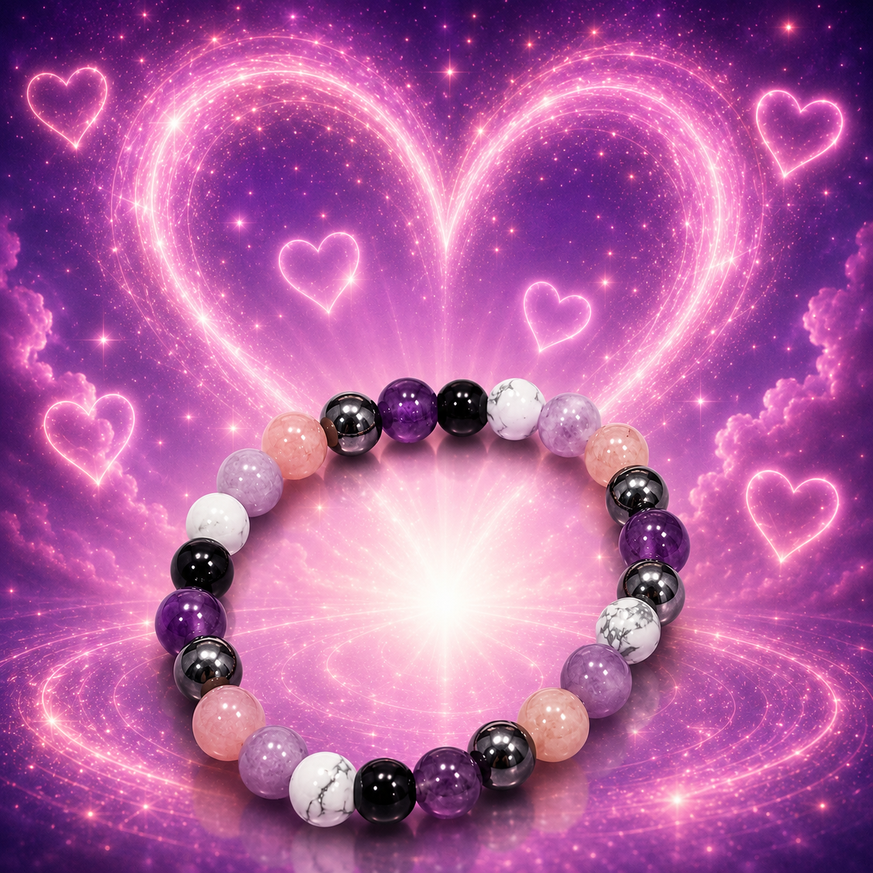 Mixed Crystal Bracelet