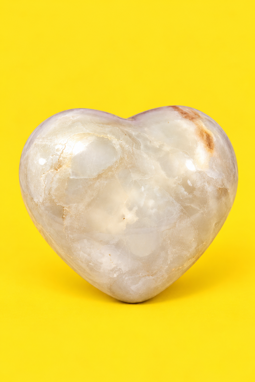 Natural Agate Heart