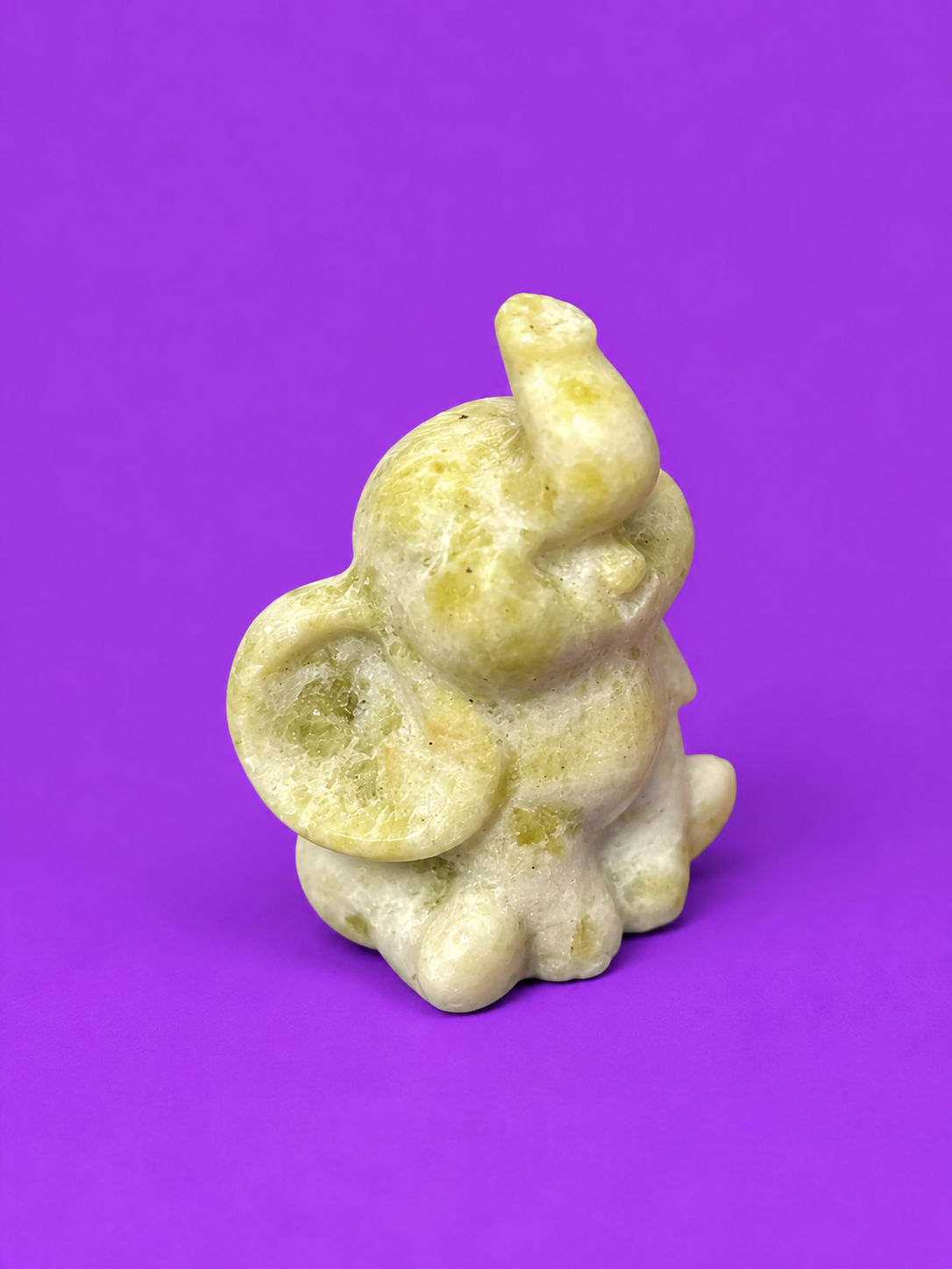 New Jade  Sitting Elephant