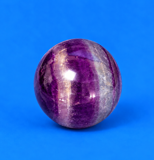 Purple Fluorite Sphere