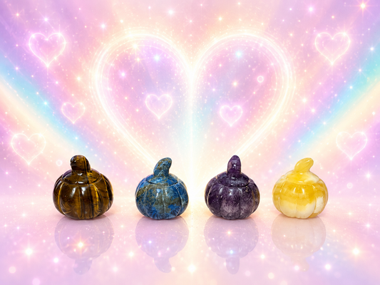 Assorted Crystal Pumpkins