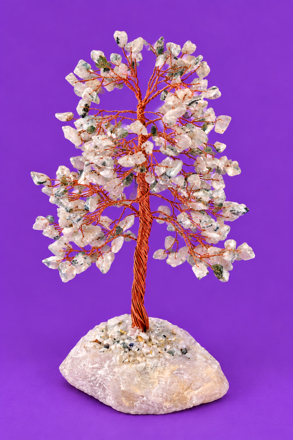 Rainbow Moonstone Crystal Tree