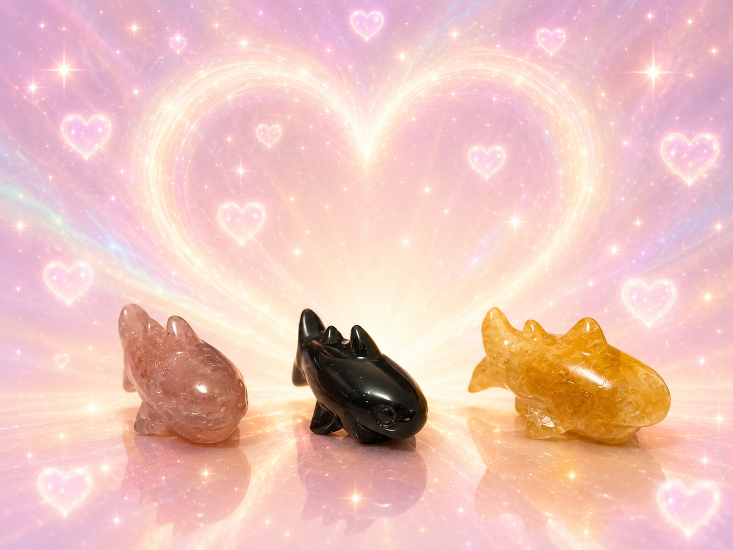 Assorted Crystals Sharks