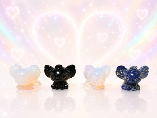 Stitch & Angel  assorted crystals