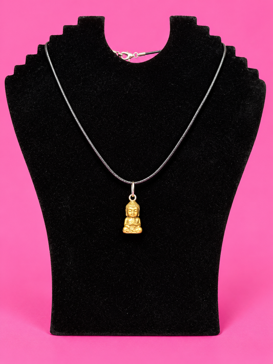 Tiger Eye Buddha Necklace